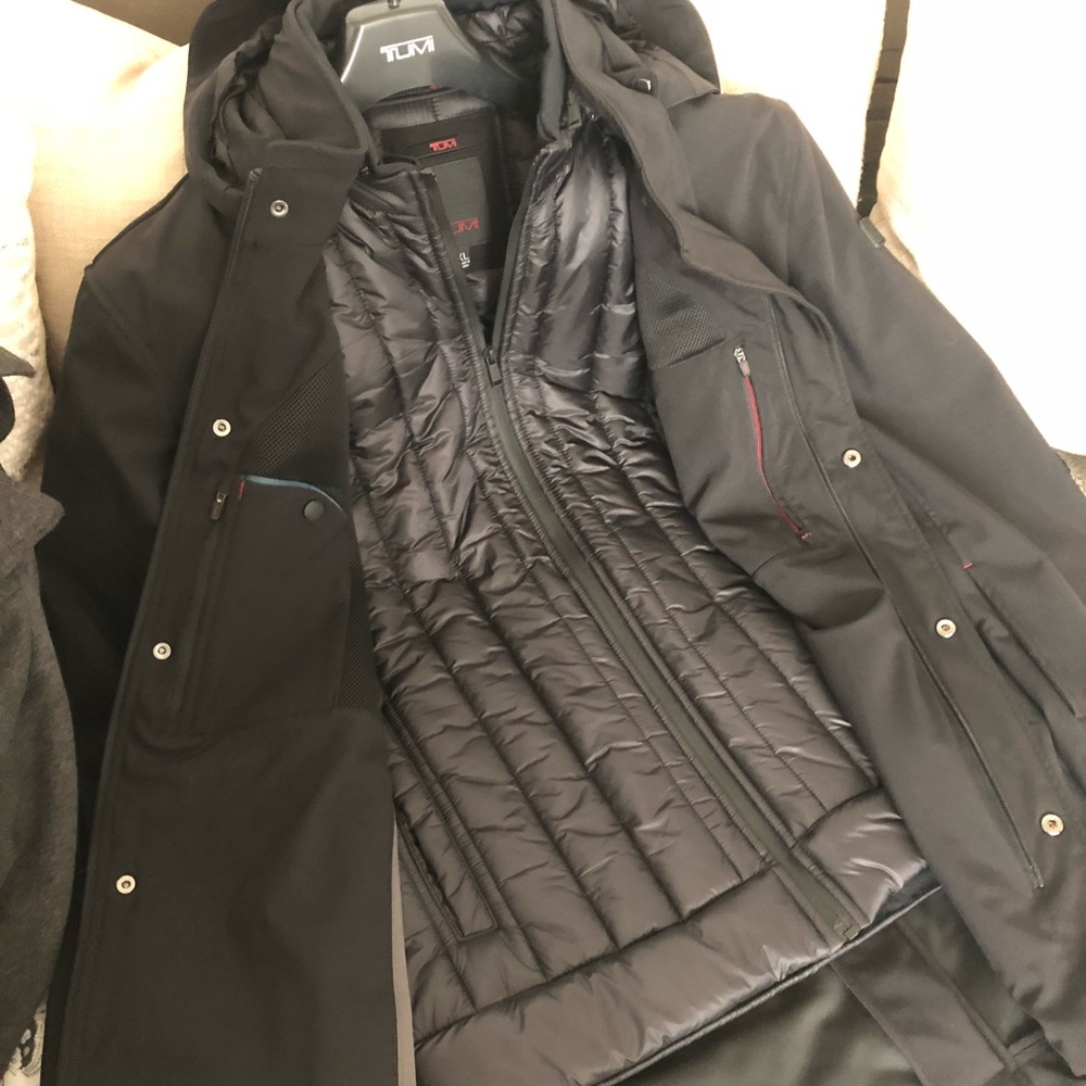 TUMI men’s jacket NWT